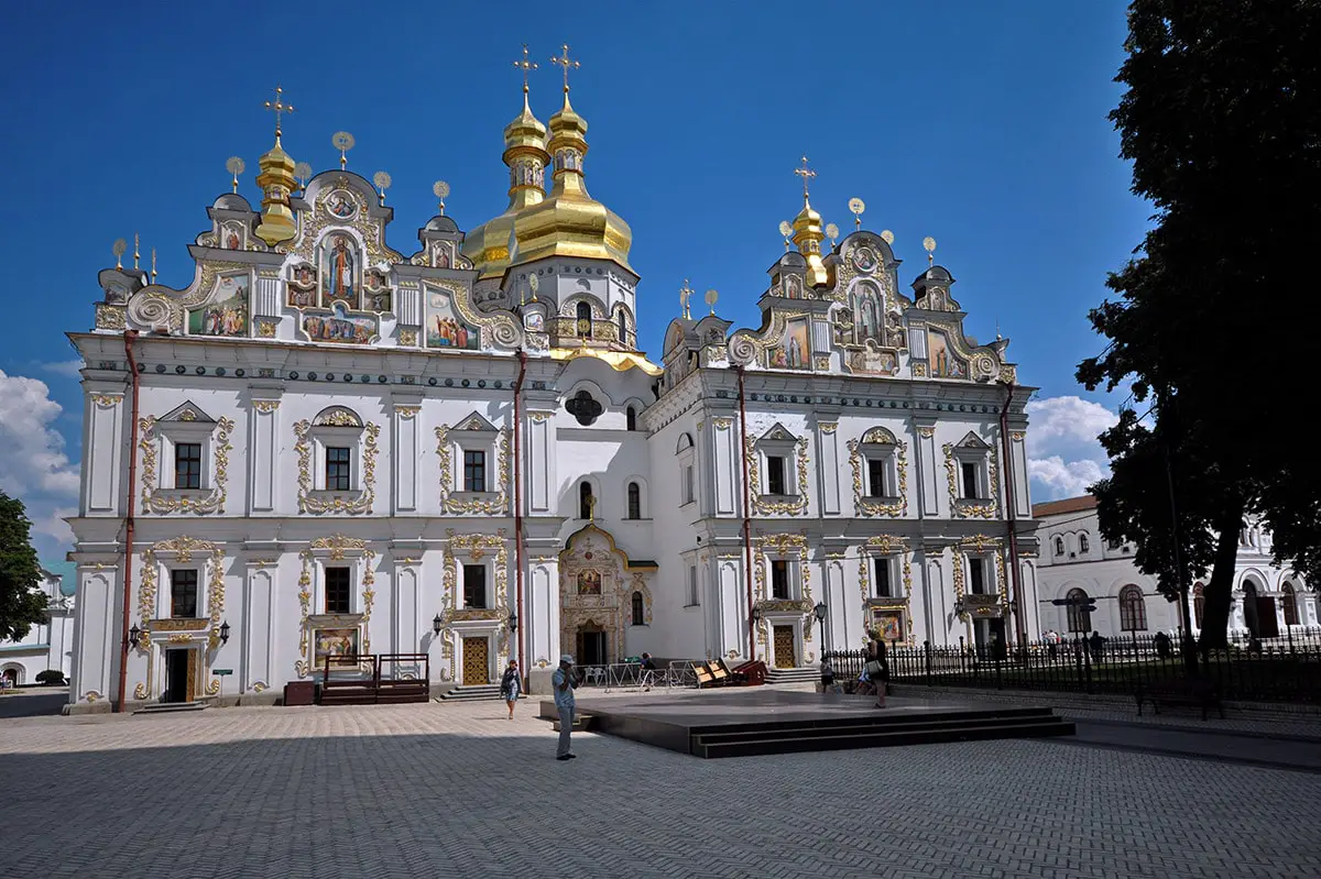 List Of World Heritage Sites In Ukraine Wikipedia   LavraDormition 