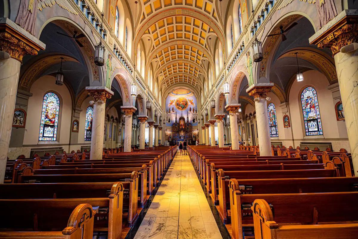 Interior of St. John Cantius Church